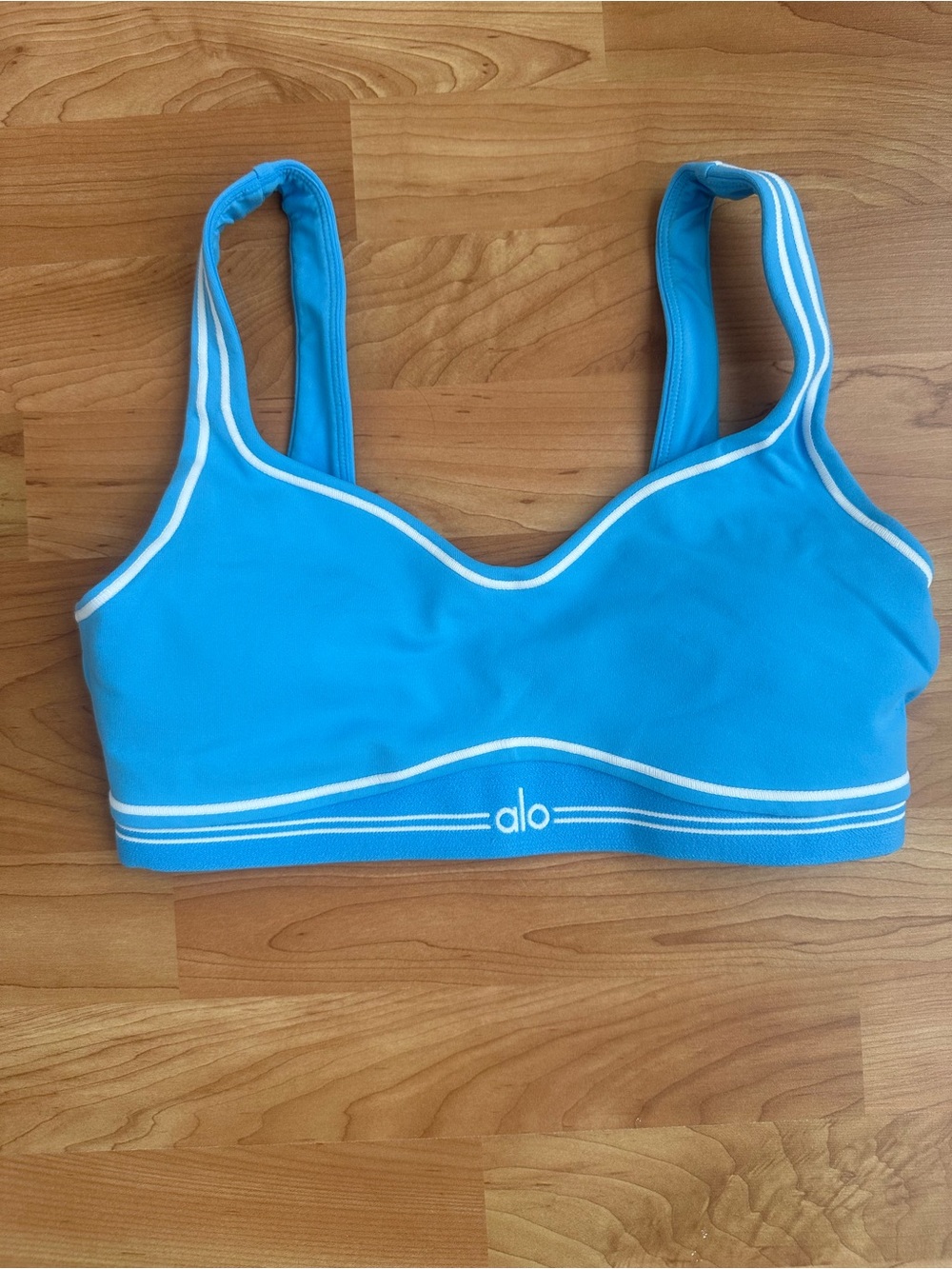NEVER WORN ALO Yoga Airbrush Heart Throb Sports Bra - Picture 2 of 10